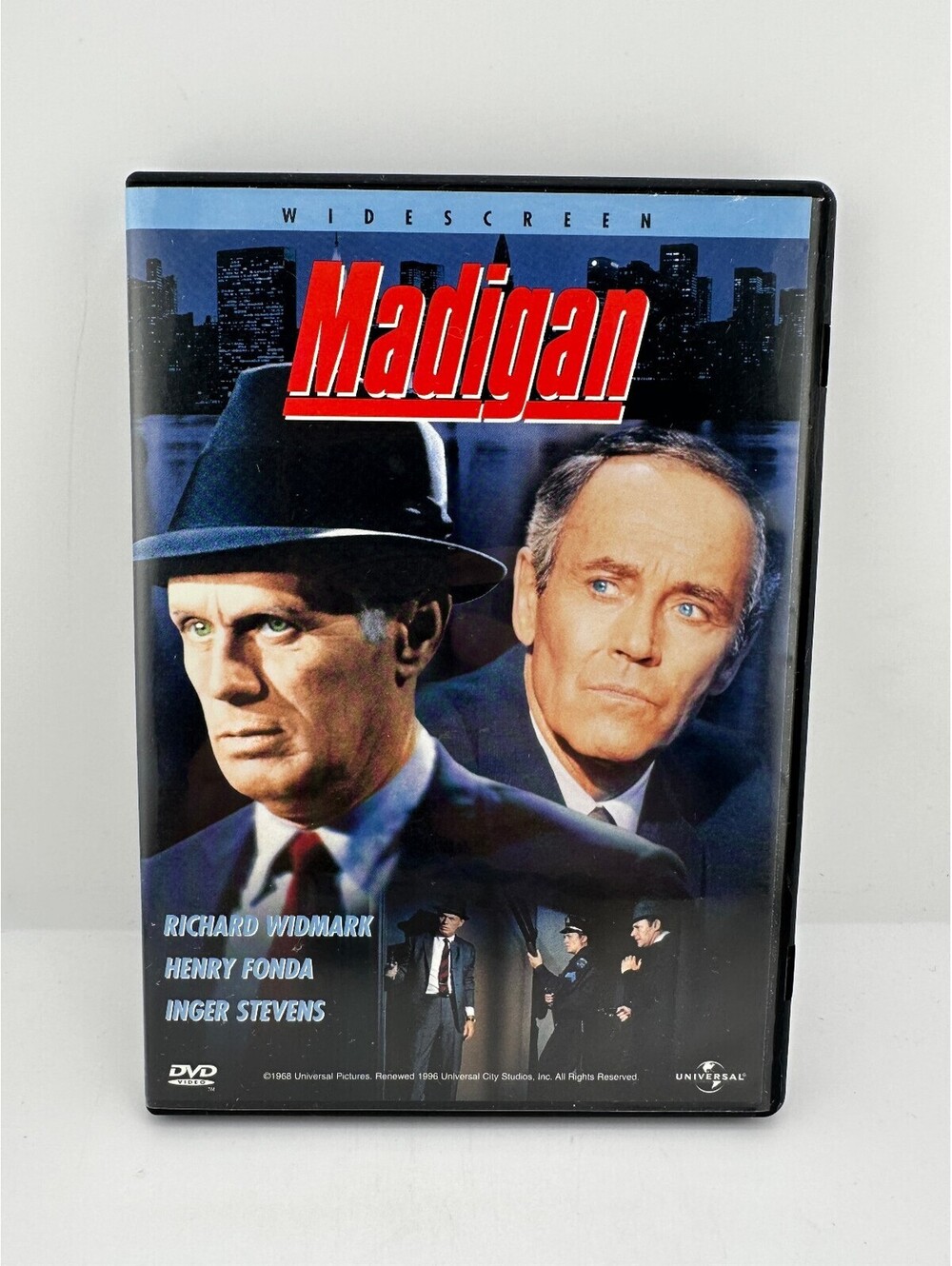 Madigan DVD Widescreen - Starring Richard Widmark, Henry Fonda, Inger Stevens